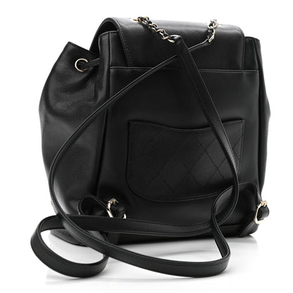Chanel Caviar Quilted Business Affinity Backpack Black 3 of 10