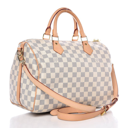 Louis Vuitton Damier Azur Speedy Bandouliere 30 3 of 16