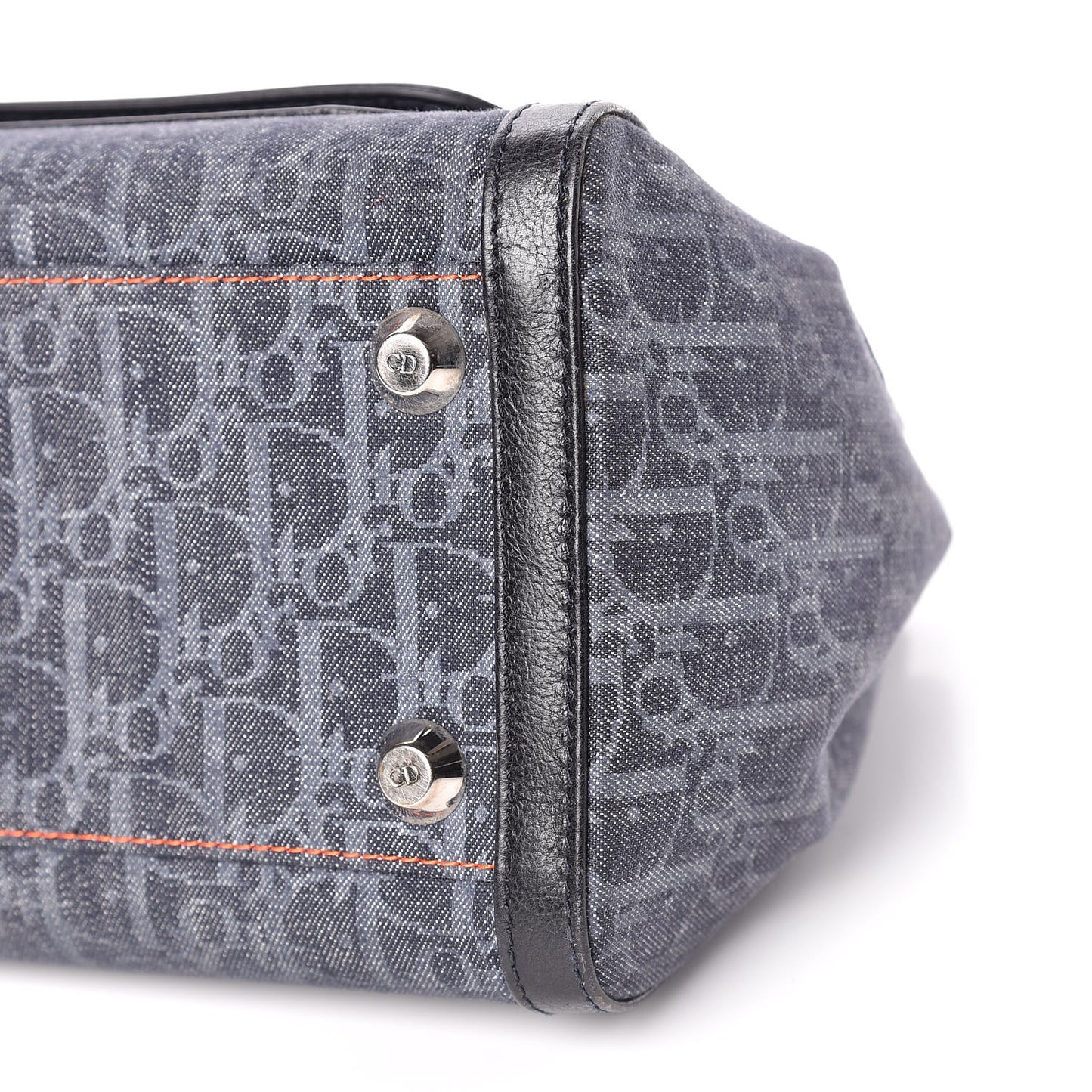 Denim Monogram Flight Tote Blue