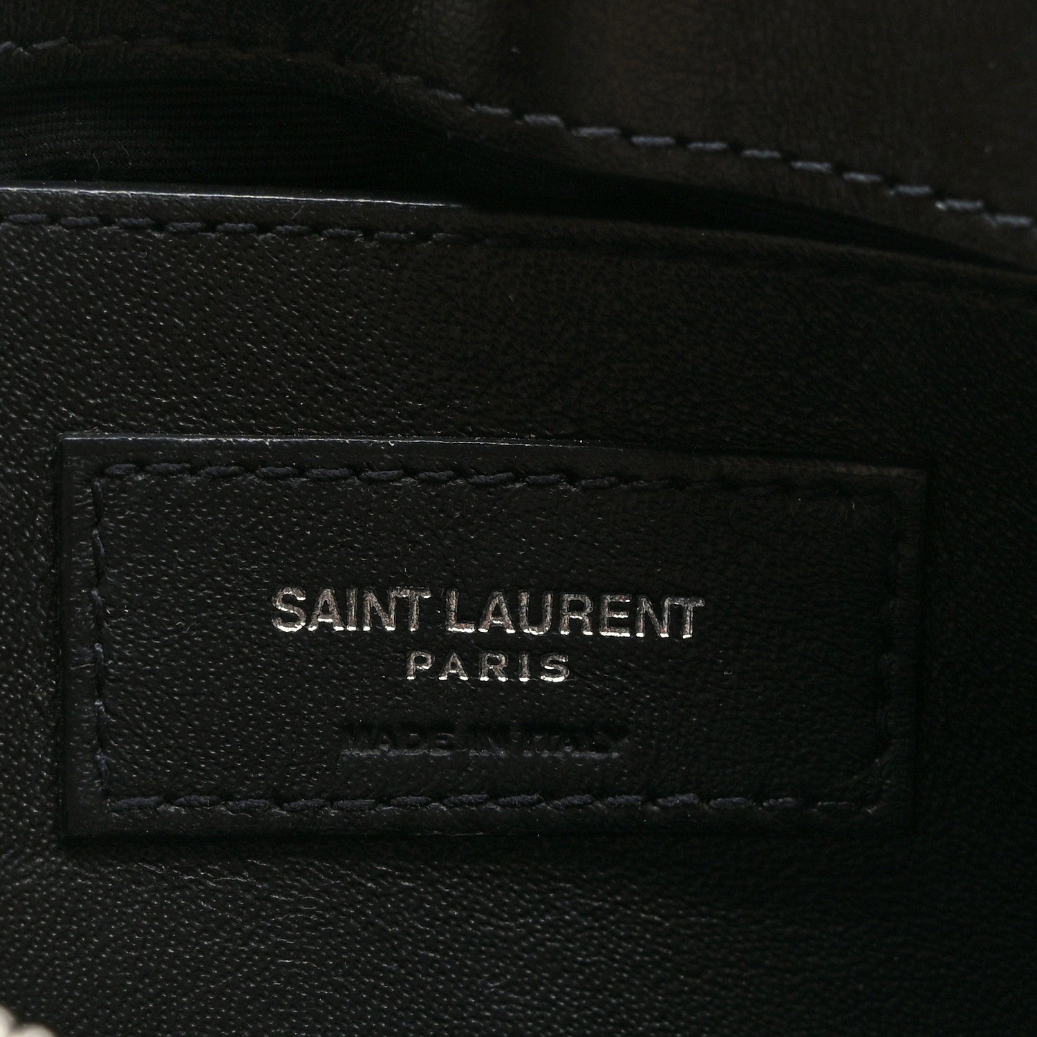 Saint Laurent Calfskin Y Quilted Monogram Small Loulou Chain Satchel Earth 8 of 10