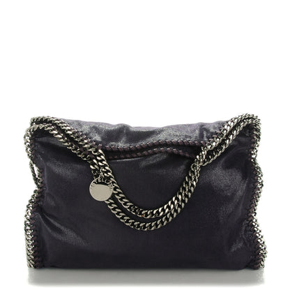 Stella McCartney Shaggy Deer Falabella Fold Over Tote Purple 1 of 9