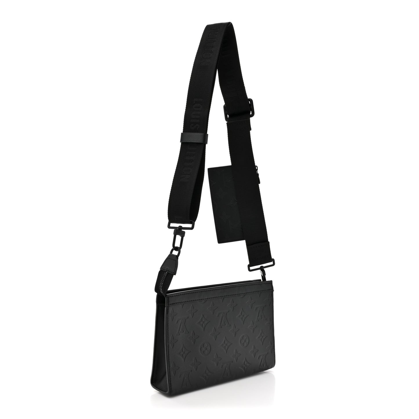 Calfskin Monogram Shadow Gaston Wearable Wallet