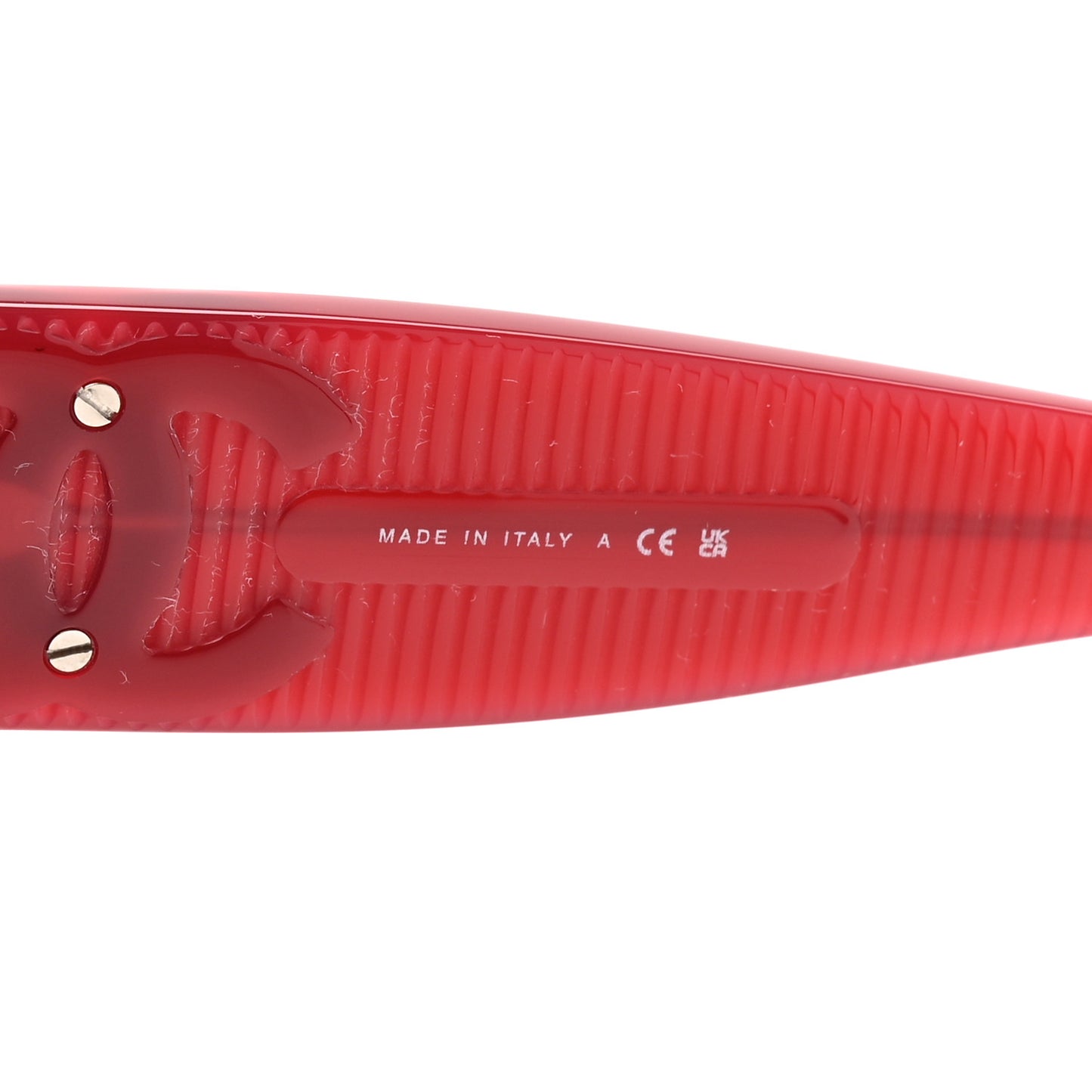 Acetate Rectangle Sunglasses 5493-A Red
