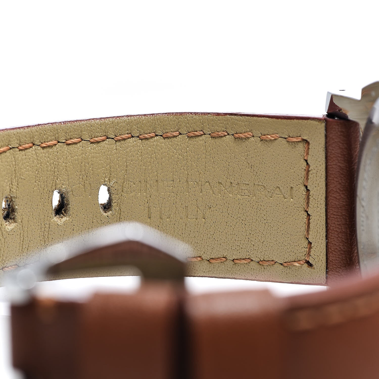 Panerai Stainless Steel Calfskin 44mm Luminor Marina Base Logo Manual Winding Watch Black PAM00632 10 of 12