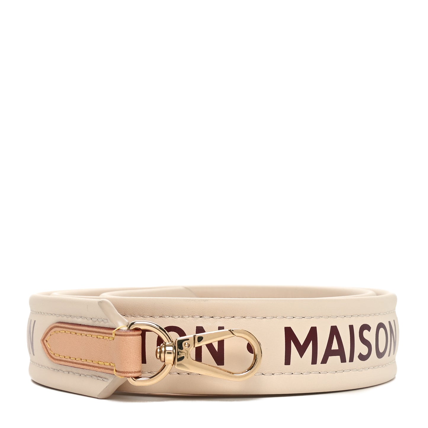 Calfskin Cluny BB Shoulder Strap Crème