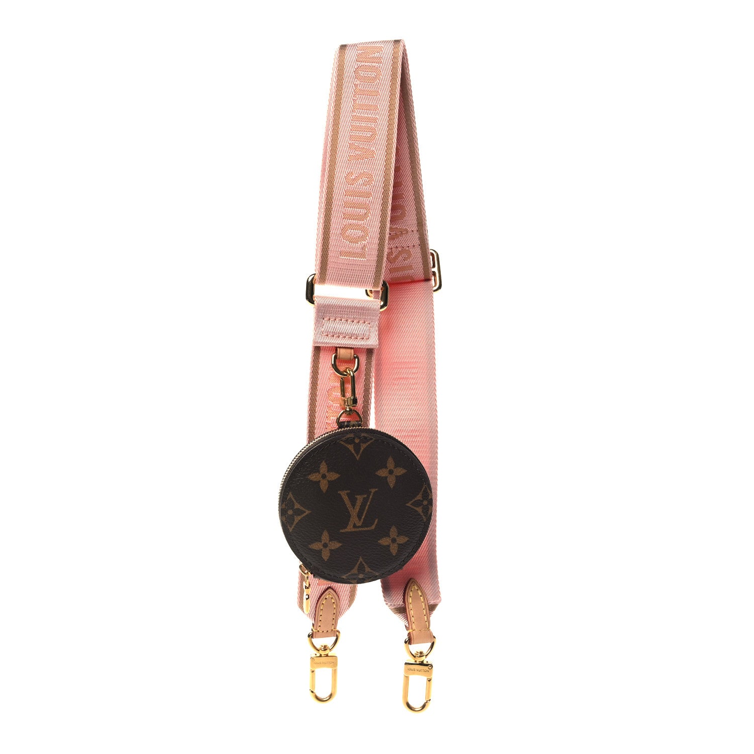 Louis Vuitton Monogram Multi Pochette Accessories Bandouliere Shoulder Strap Rose Clair 1 of 4