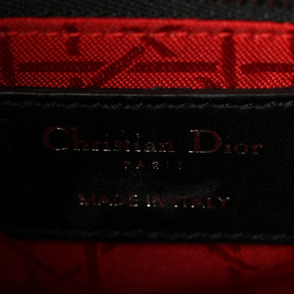 Christian Dior Lambskin Cannage Mini Lady Dior Black 6 of 10