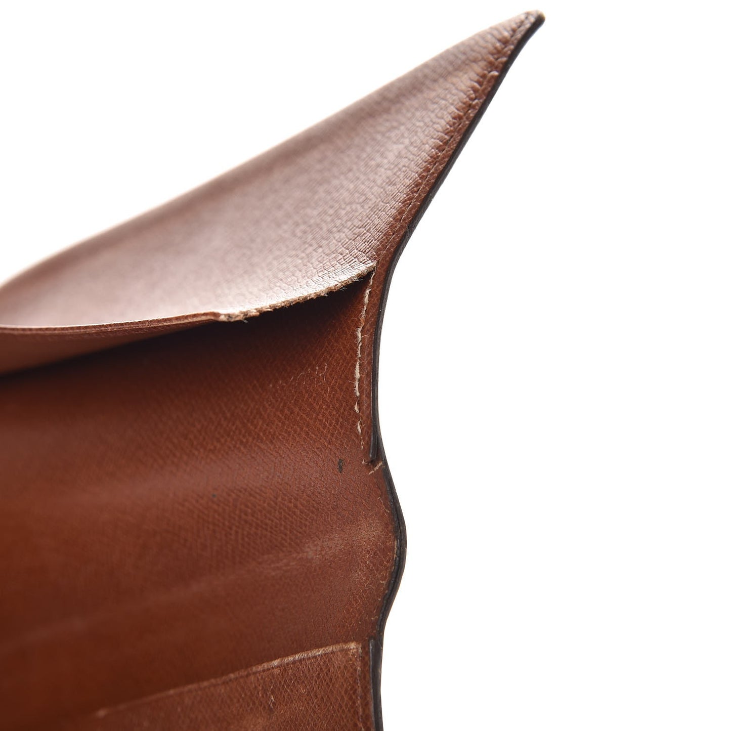 Monogram Simple Checkbook Holder Wallet