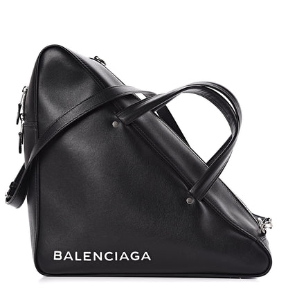 Balenciaga Calfskin M Triangle Duffle Black 1 of 11