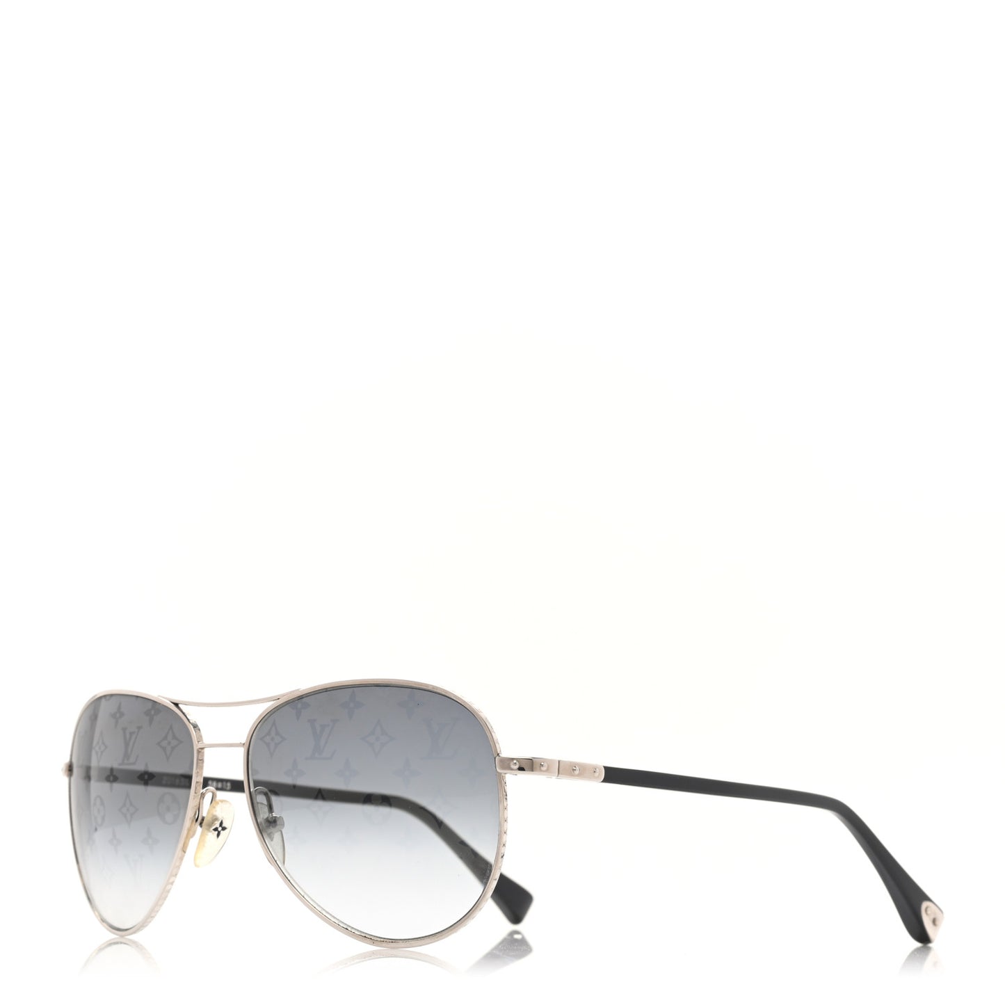 Monogram Conspiration Pilote Sunglasses Z0165U Argent