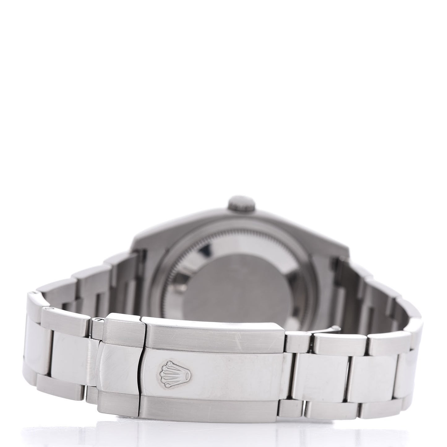 Stainless Steel 18K White Gold Diamond 36mm Oyster Perpetual Datejust Watch Pink Wave 116234