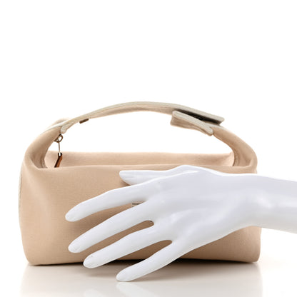 Hermes Canvas Small Bride-A-Brac Pouch Natural 2 of 9
