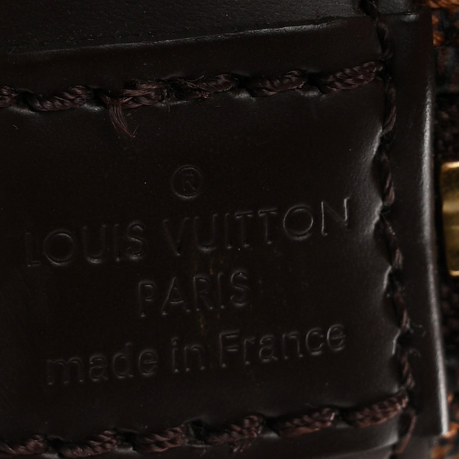 Louis Vuitton Damier Ebene Alma BB 6 of 11