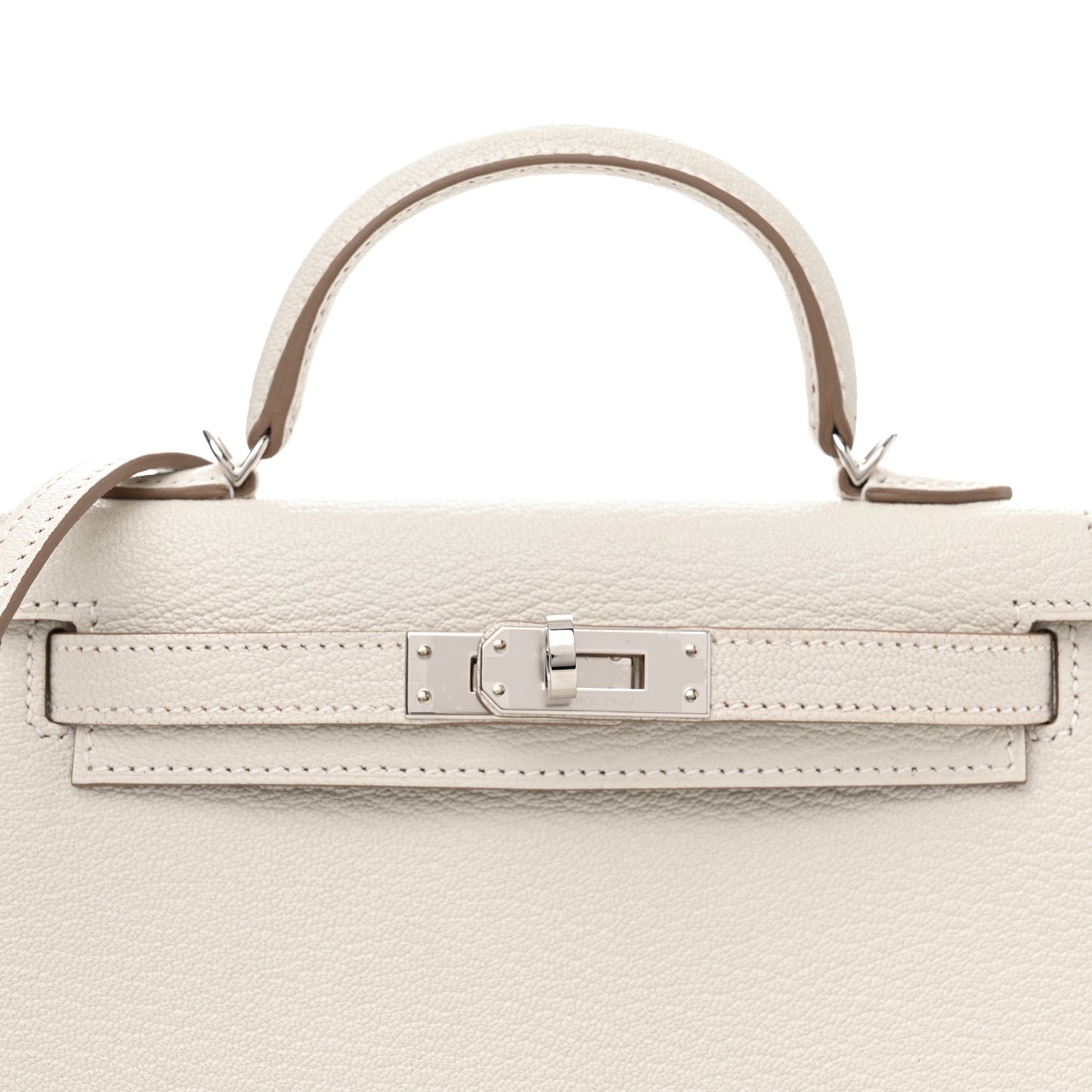 Chevre Mysore Mini Kelly Sellier 20 Mushroom