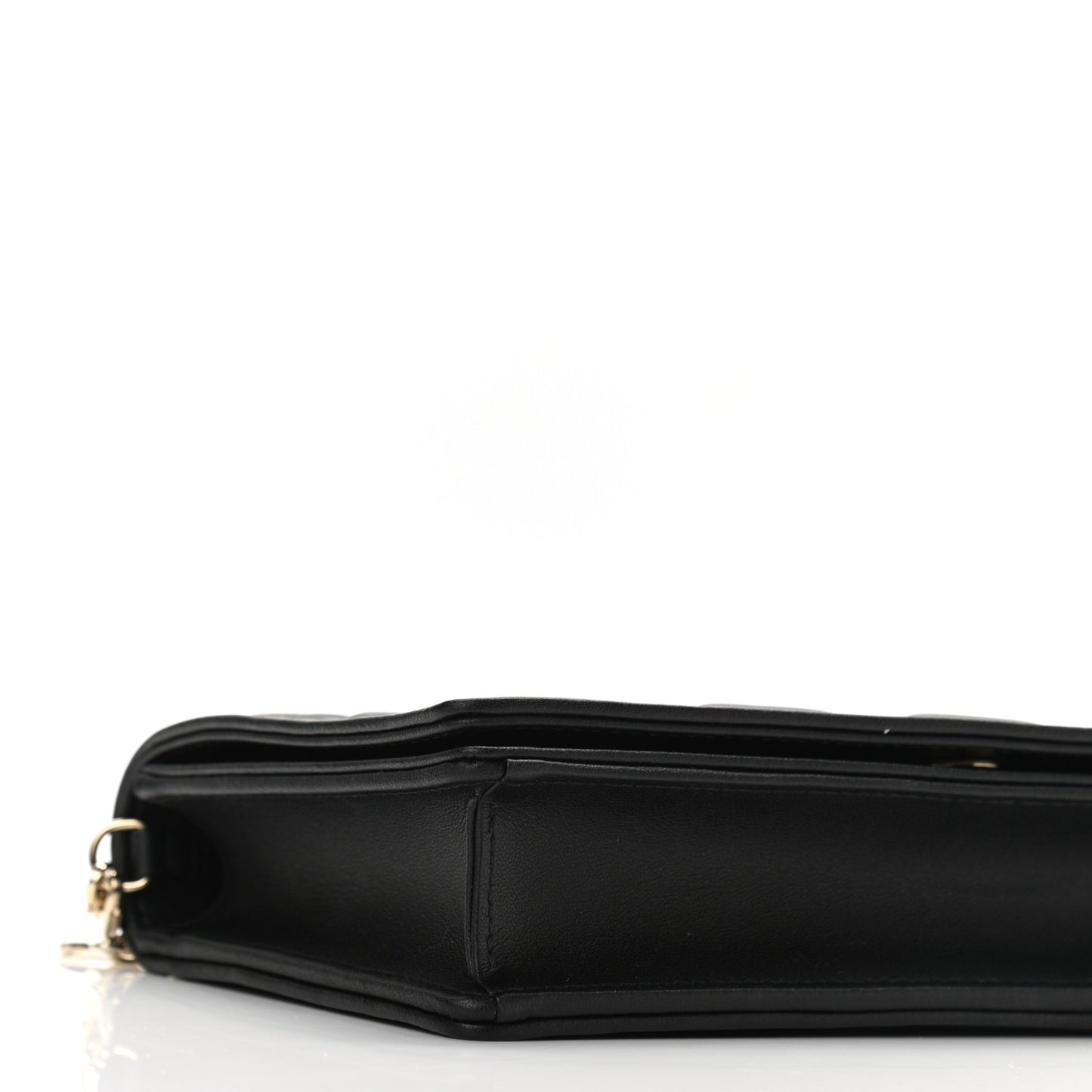 Lambskin Cannage Lady Dior Pouch Black