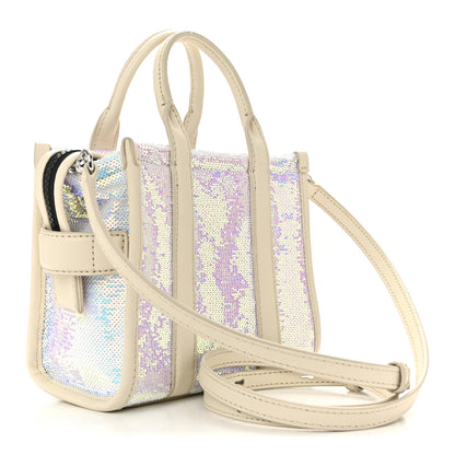 Marc Jacobs Sequin Mini The Tote Bag Iridescent 3 of 13