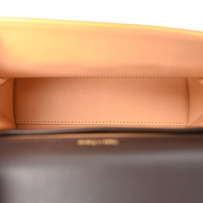 Delvaux Smooth Calfskin Mini Tempete Satchel Brown 5 of 10