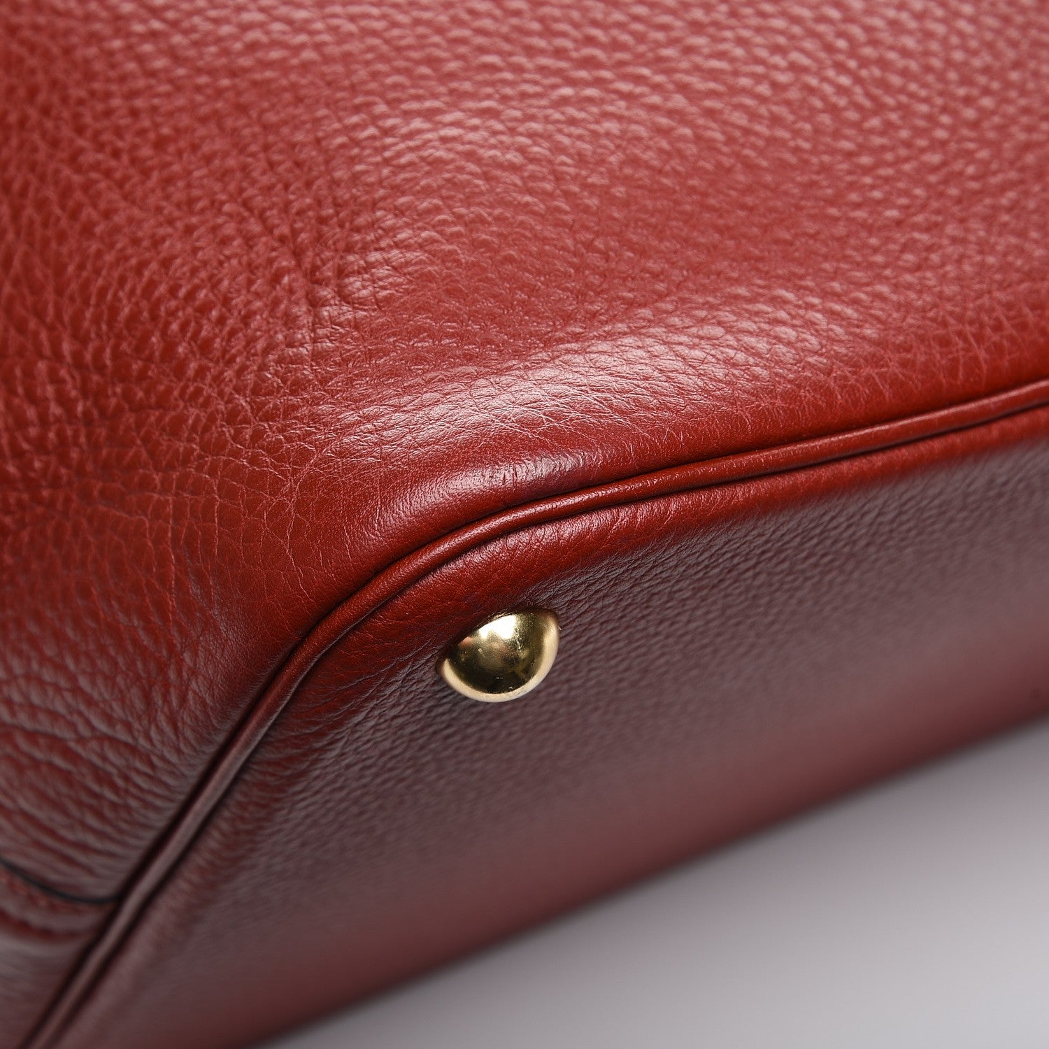 Hermes Taurillon Clemence Bolide 45 Rouge H 9 of 10