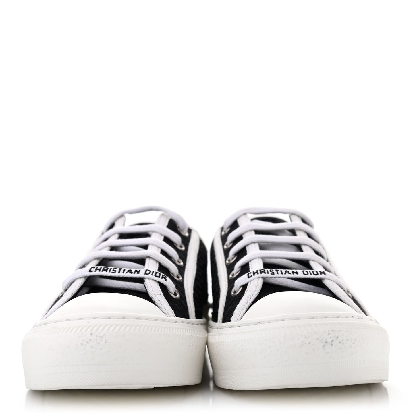 Mesh Walk'n Dior Low Top Sneakers 37 Black