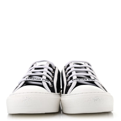 Christian Dior Mesh Walk'n Dior Low Top Sneakers 37 Black 2 of 4