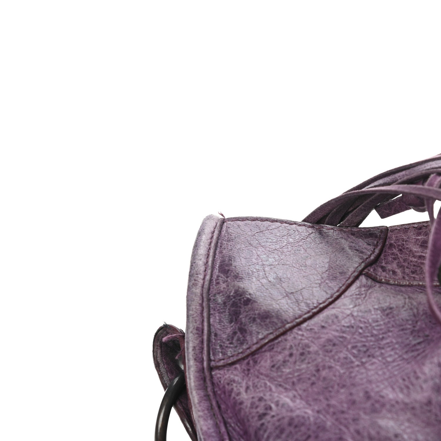 Balenciaga Agneau Classic Hardware City Raisin 10 of 12
