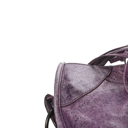 Balenciaga Agneau Classic Hardware City Raisin 10 of 12