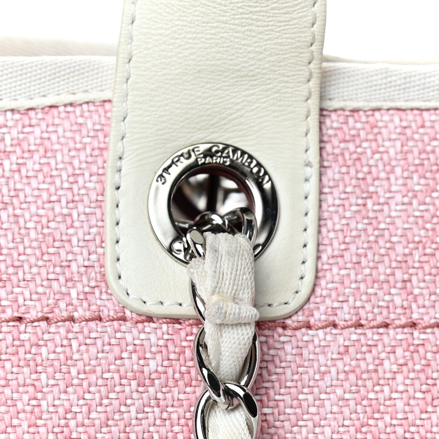 Canvas Medium Deauville Tote Pink