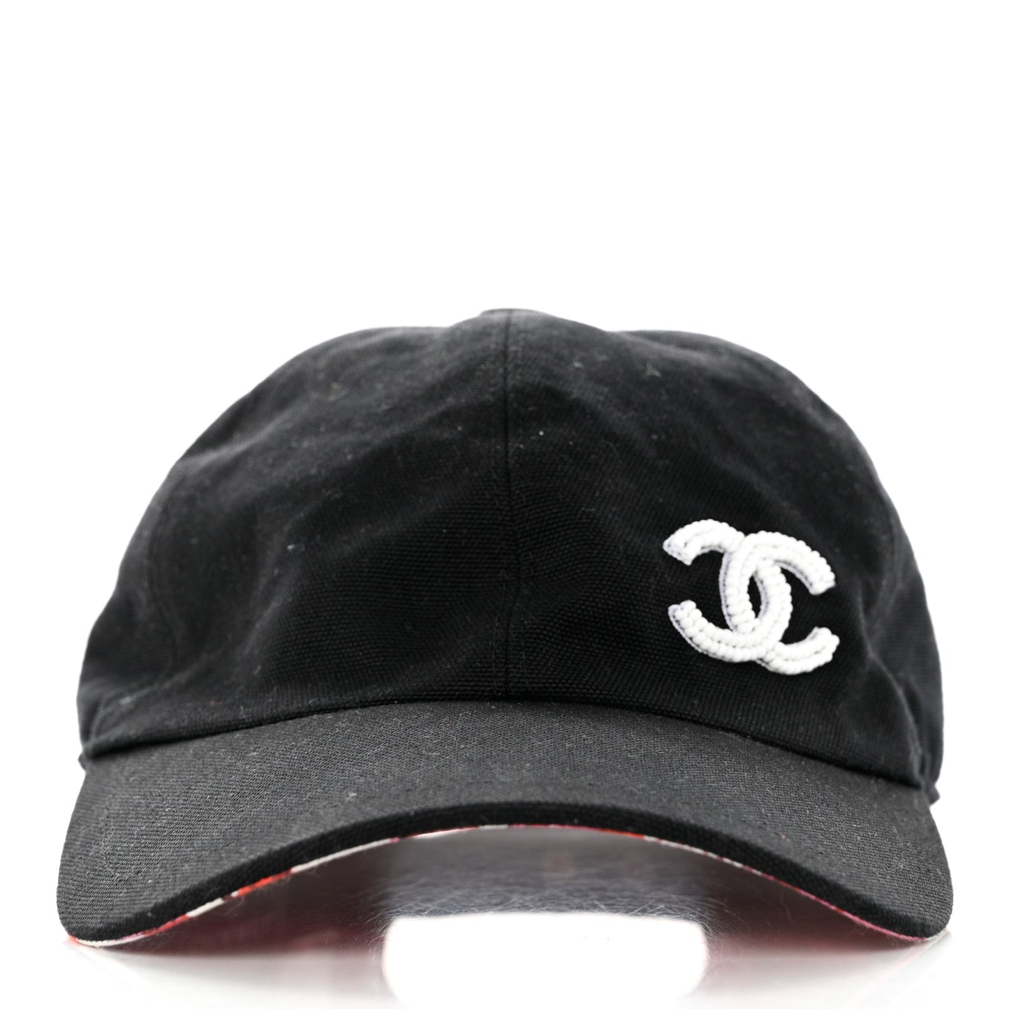 Cotton Beaded CC Cap Hat Black