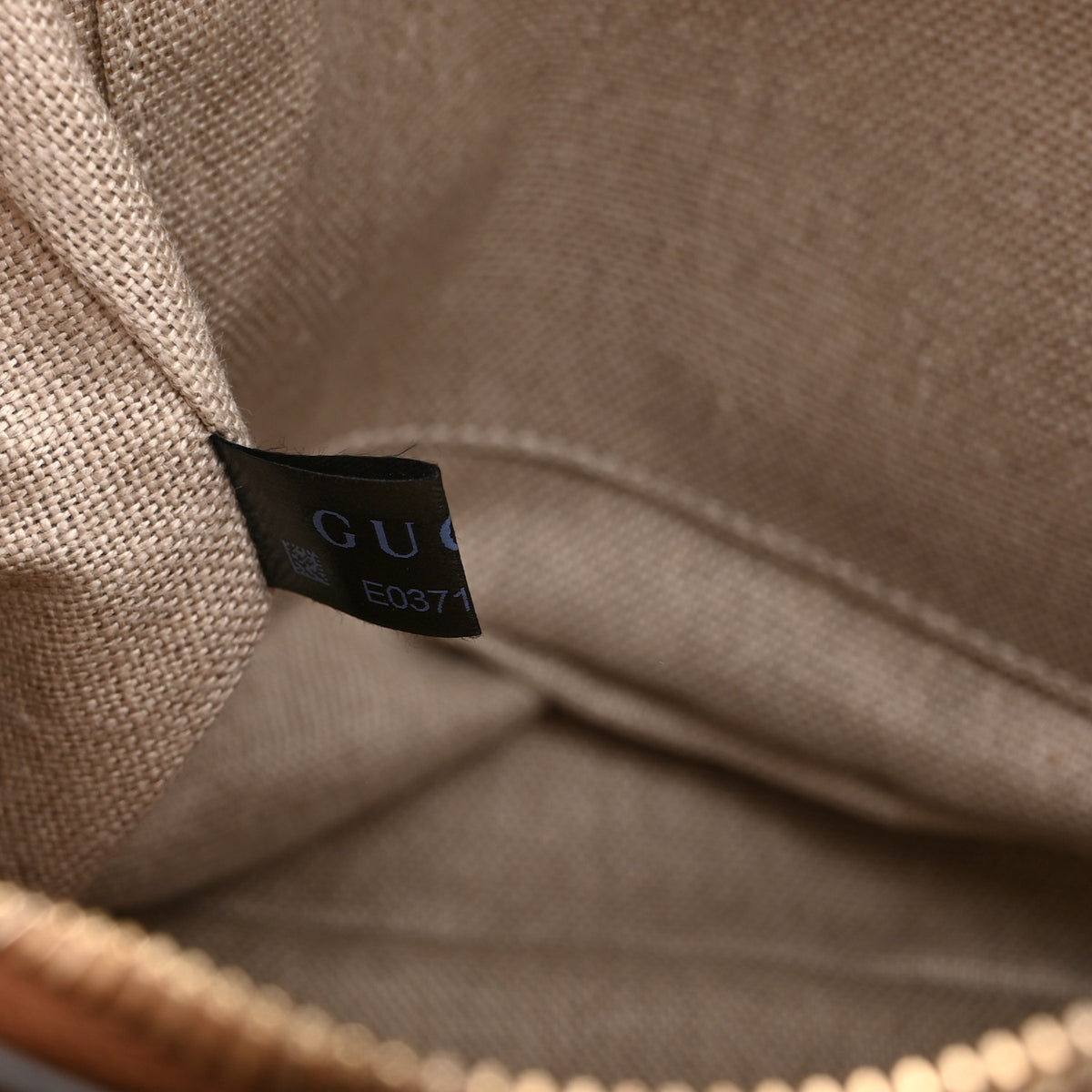 Monogram Mini Bree Messenger Bag Beige Tabacco
