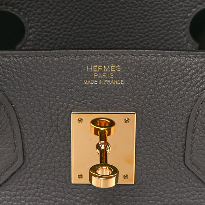 Hermes Togo Birkin 30 Etain 6 of 9