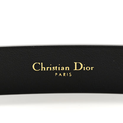 Christian Dior Calfskin CD Belt 85 Black 4 of 6