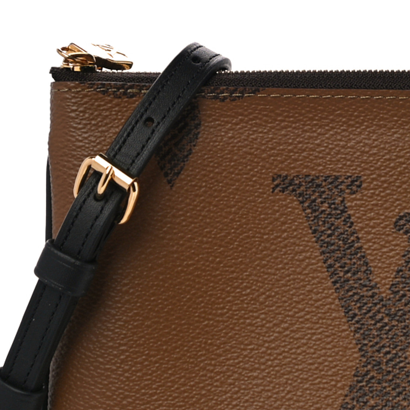 Louis Vuitton Reverse Monogram Giant Double Zip Pochette 8 of 13