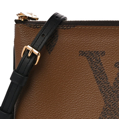 Louis Vuitton Reverse Monogram Giant Double Zip Pochette 8 of 13