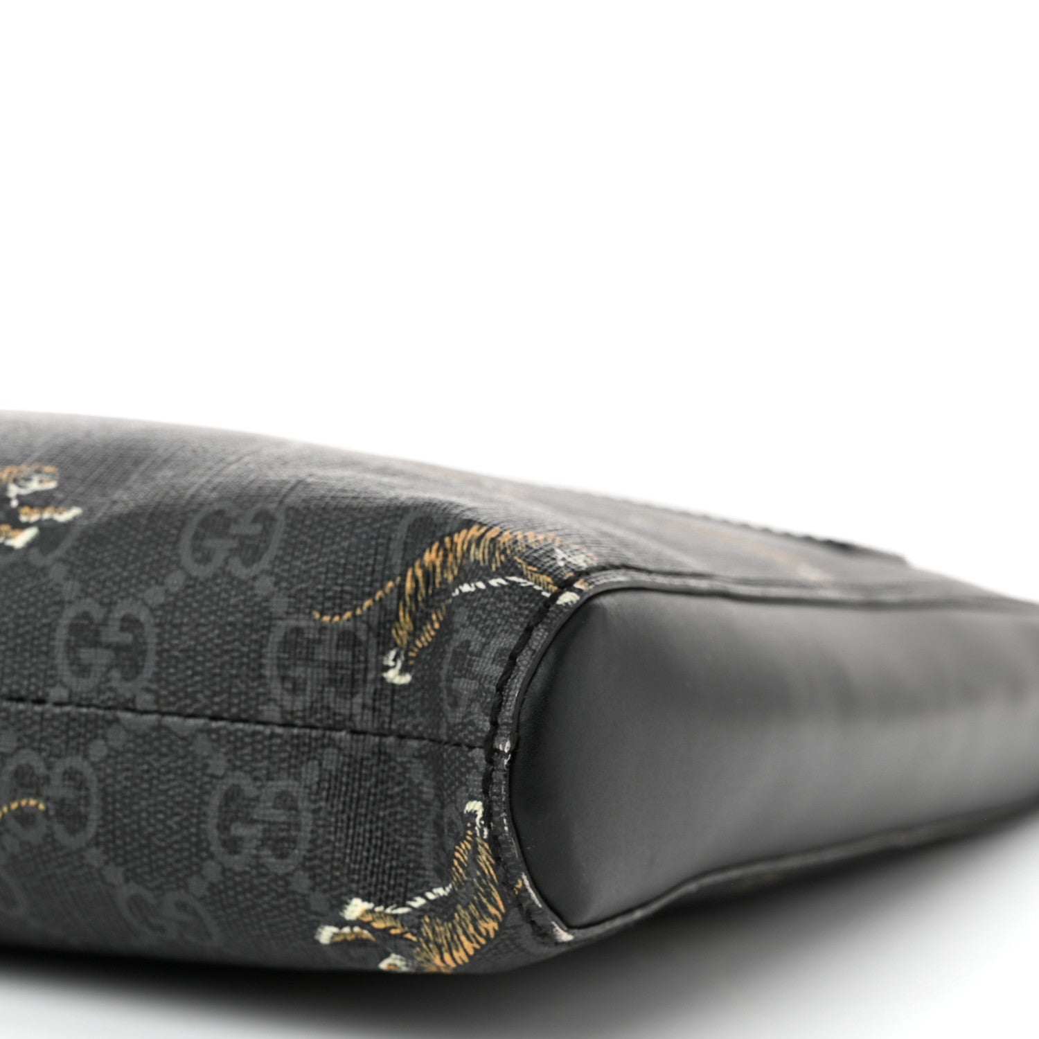 Gucci GG Supreme Monogram Tigers Web Messenger Bag Black Multicolor 10 of 10