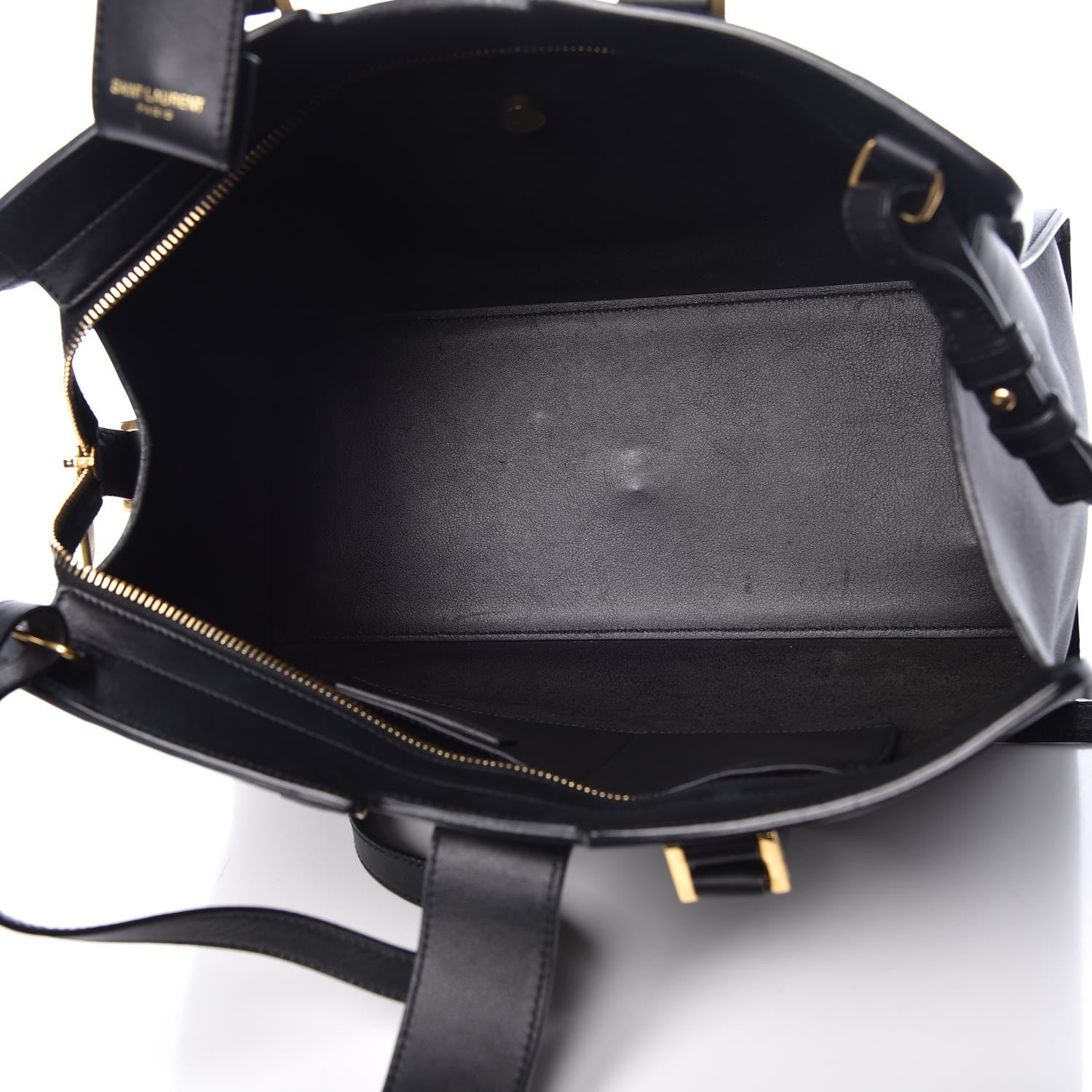 Saint Laurent Calfskin Small Classic Y Cabas Black 6 of 12