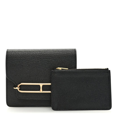 Hermes Chevre Mysore Roulis Slim Wallet Black 3 of 8
