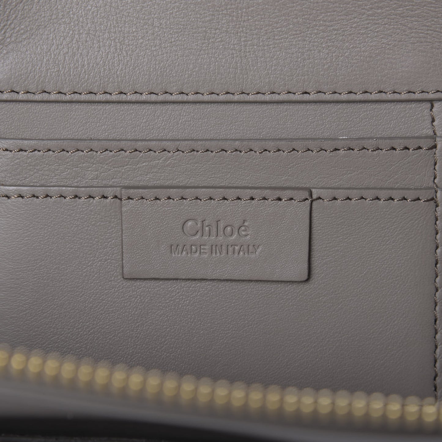 Calfskin Suede Small Roy Bag Motty Grey