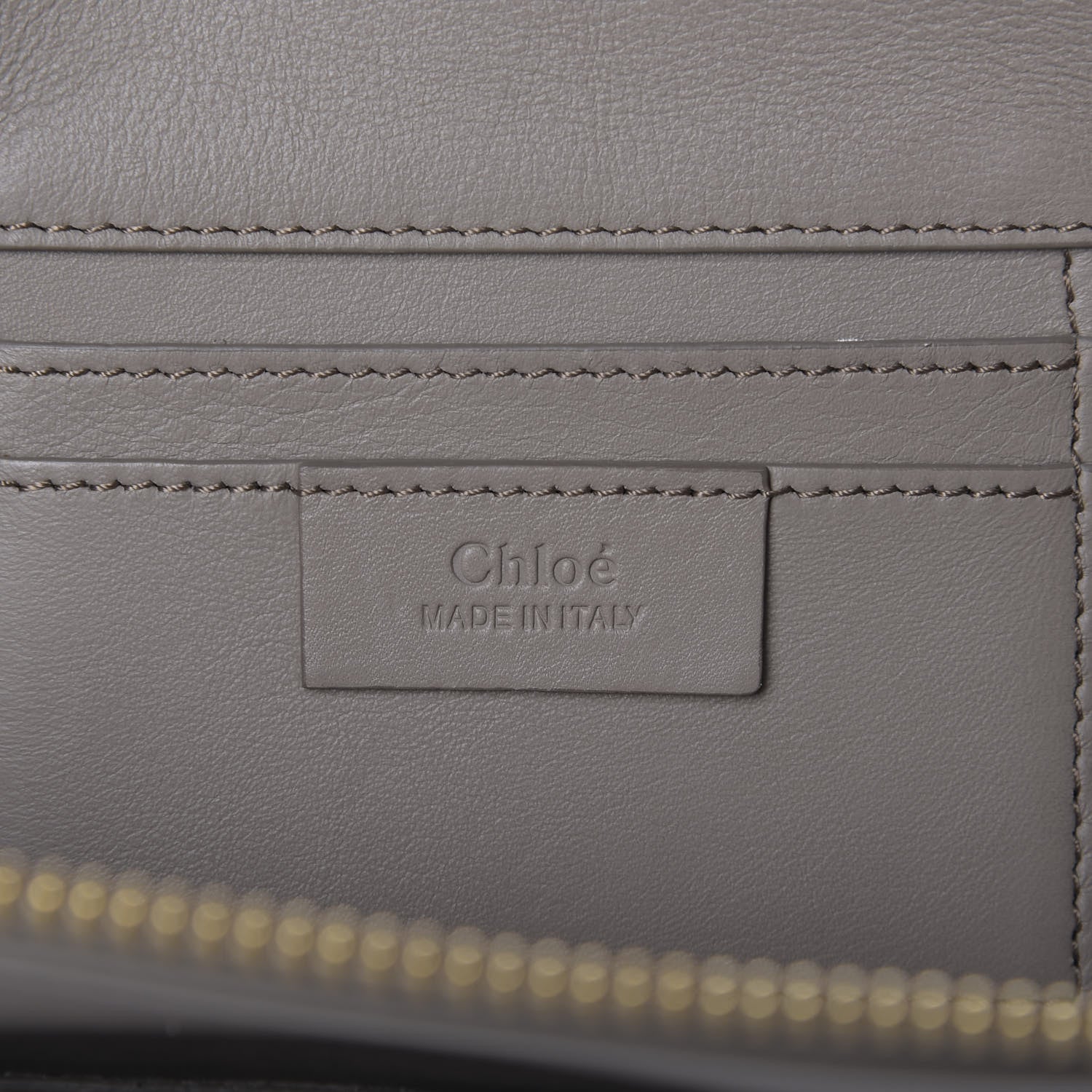 Chloe Calfskin Suede Small Roy Bag Motty Grey 10 of 10