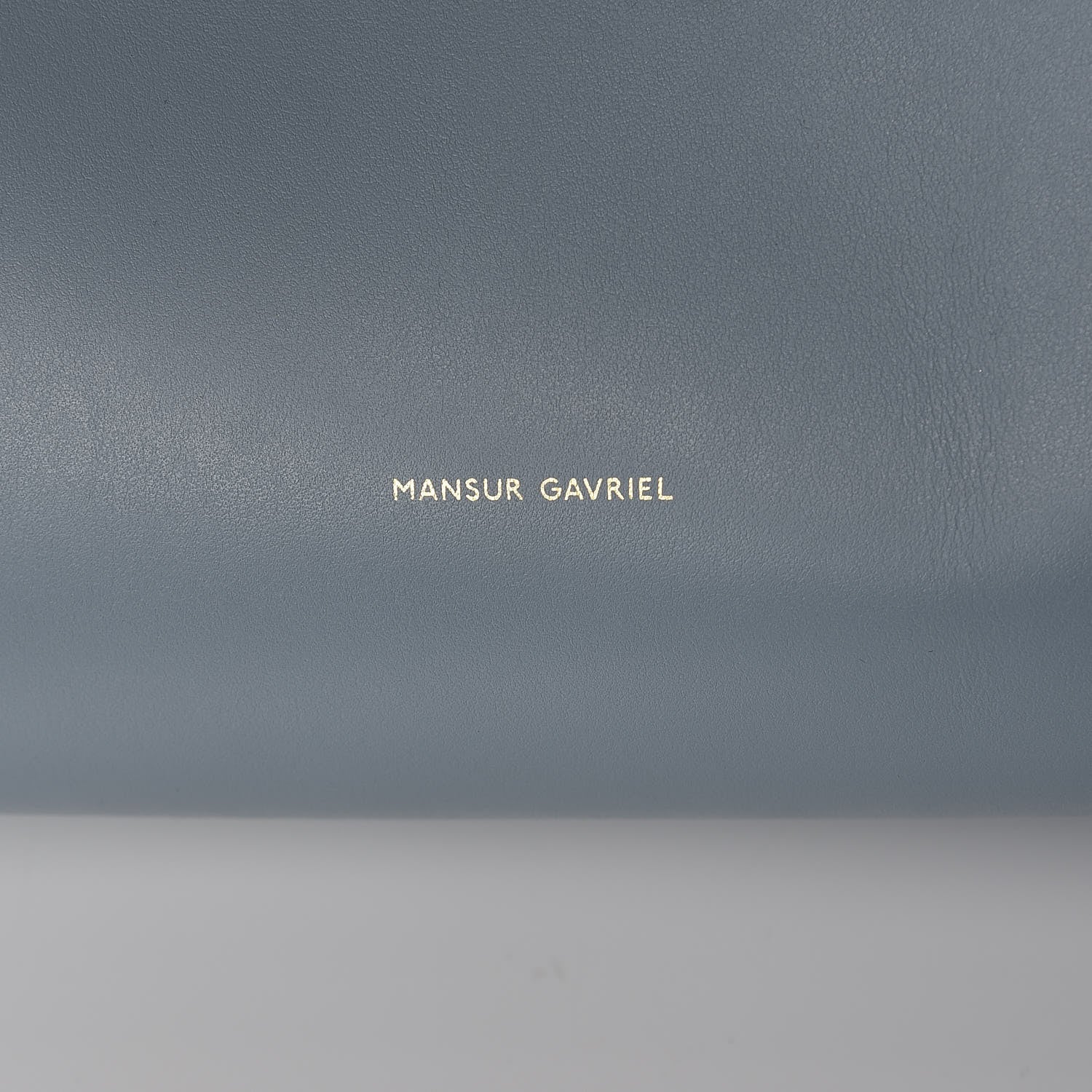 Mansur Gavriel Calfskin Lady Bag Grey Blue 6 of 7