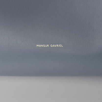 Mansur Gavriel Calfskin Lady Bag Grey Blue 6 of 7