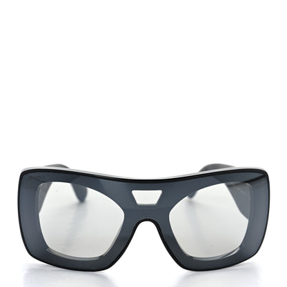 Chanel Lambskin Shield Quilted Sunglasses 71267 Black 2 of 8