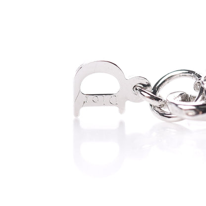 Christian Dior Crystal Logo Bracelet Silver 3 of 3