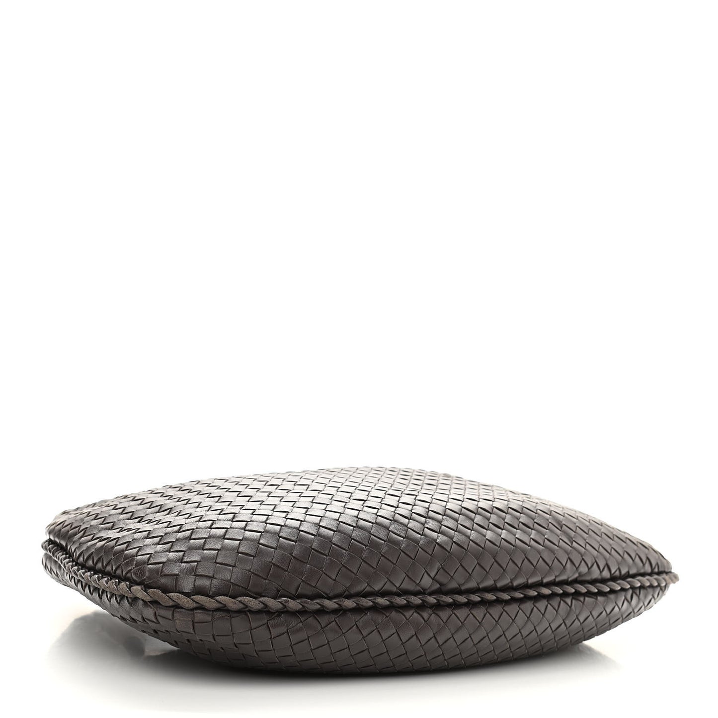 Nappa Intrecciato Large Veneta Hobo Ebano