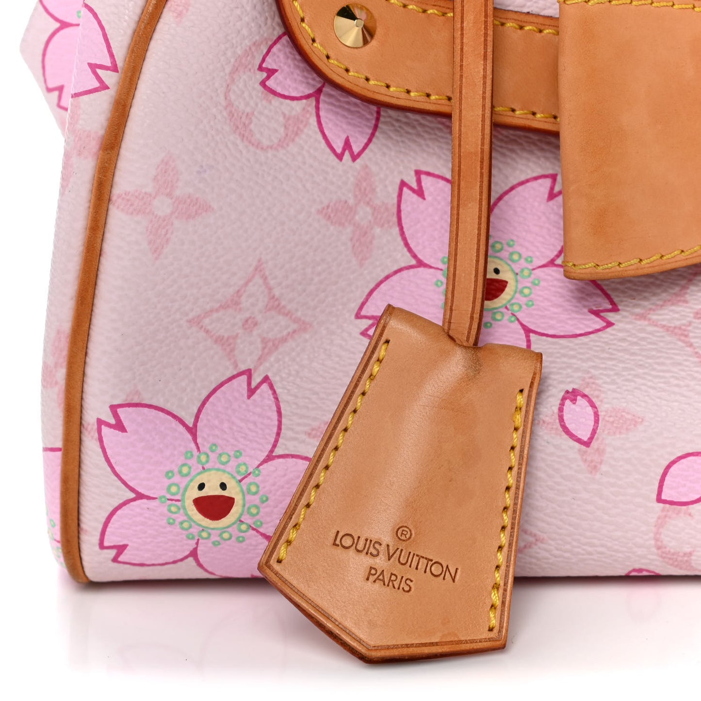 Monogram Cherry Blossom Sac Retro Pink