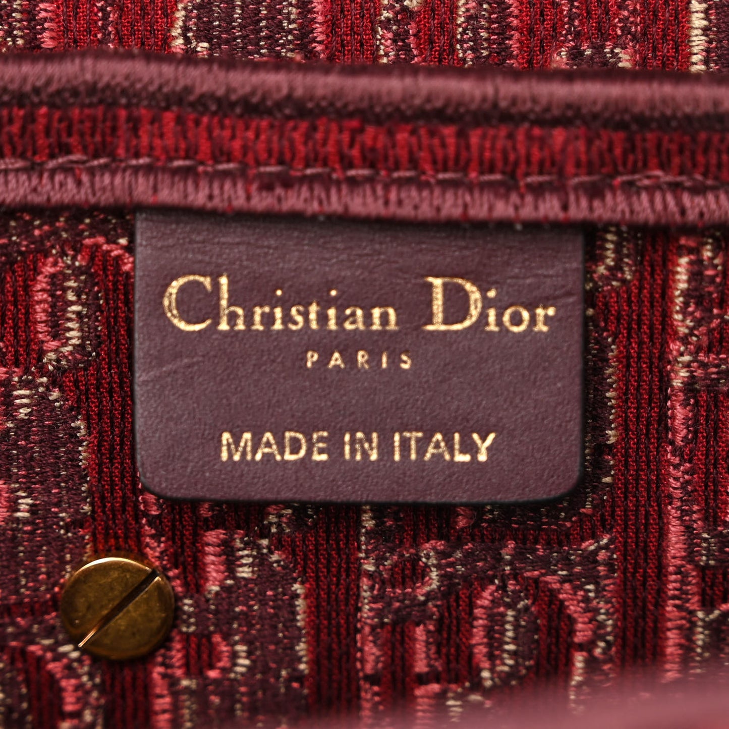 Velvet Oblique Saddle Bag Burgundy