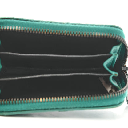 Bottega Veneta Nappa Intrecciato Zip Around Coin Purse Lagoon 5 of 11