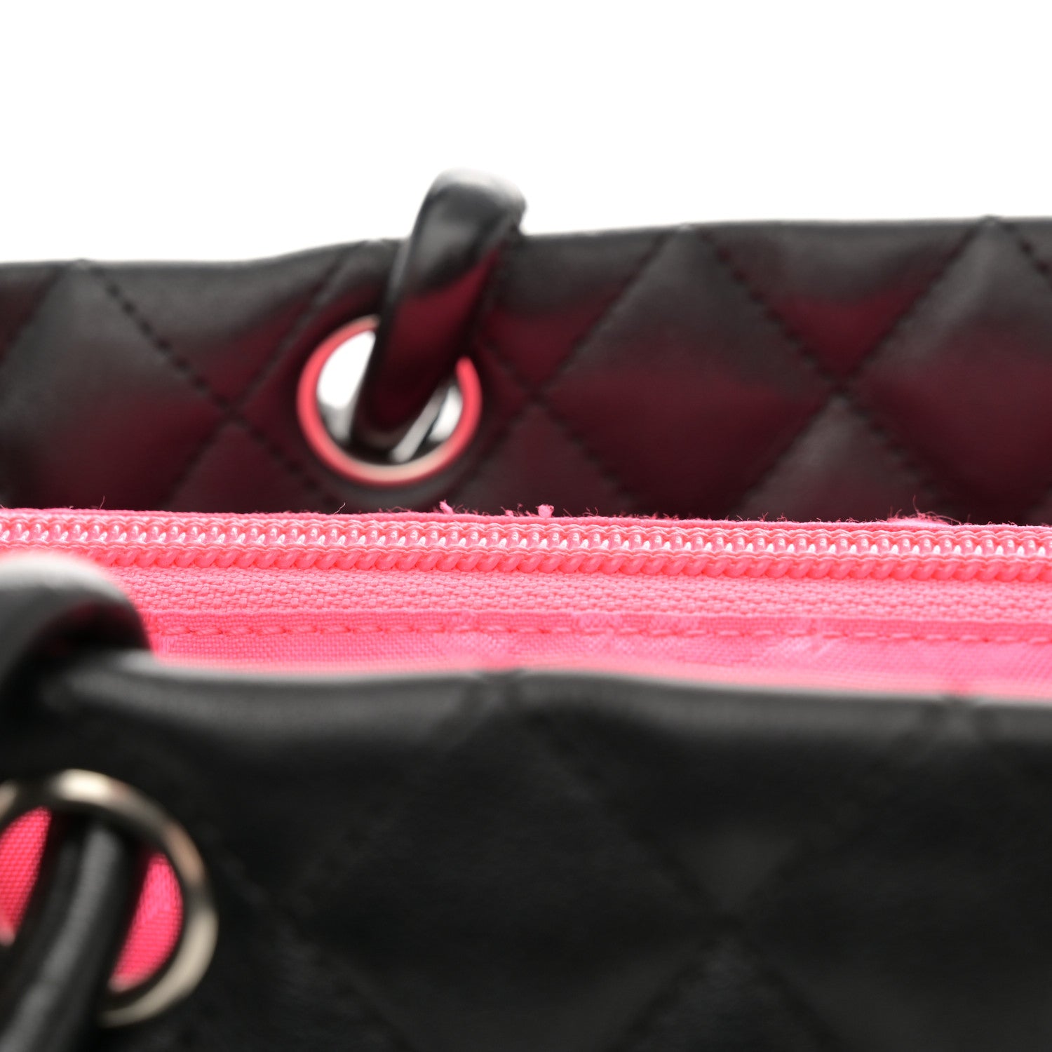 Chanel Calfskin Quilted Large Cambon Tote Black 12 of 13