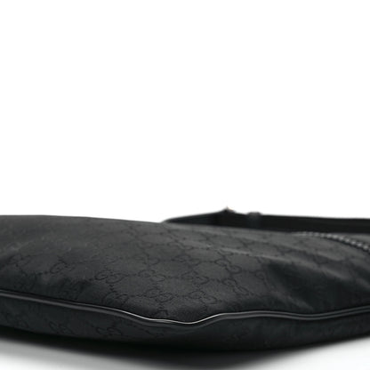 Gucci Nylon Monogram Small Flat Messenger Bag Black 8 of 8