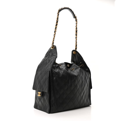 Chanel Caviar Quilted Medium Chanel 25 Handbag Black 4 of 12