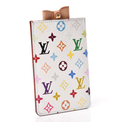 Louis Vuitton Monogram Multicolor Mirror and Case Pouch White 3 of 7